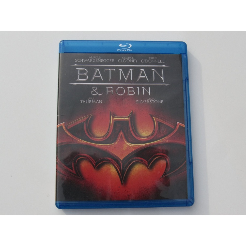 Batman & Robin Blu-ray 1997 George Clooney Arnold Schwarzenegger PG-13